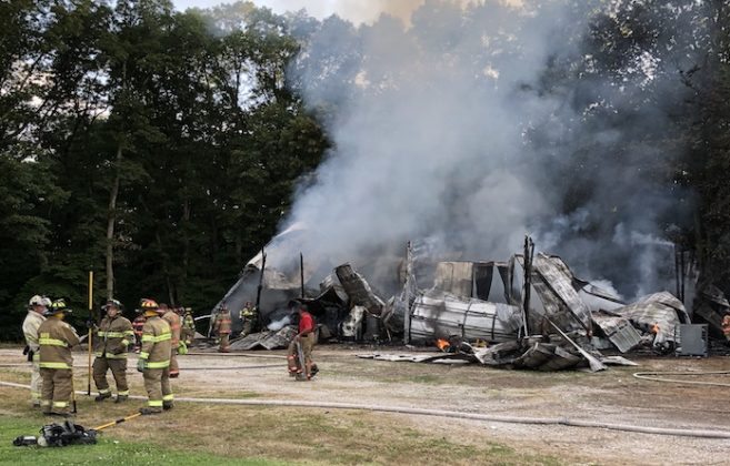 Pole barn near Hecker destroyed by fire - Republic-Times | News