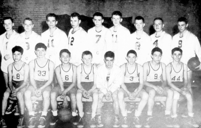 1949-50 Chs Boys Hoops 