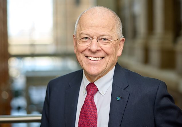 Graham A. Colditz, MD, Deputy Director, Institute for Public Health, is photographed at FLTC on March 15, 2022. MATT MILLER/WASHINGTON UNIVERSITY SCHOOL OF MEDICINE